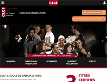Tablet Screenshot of clcf.com